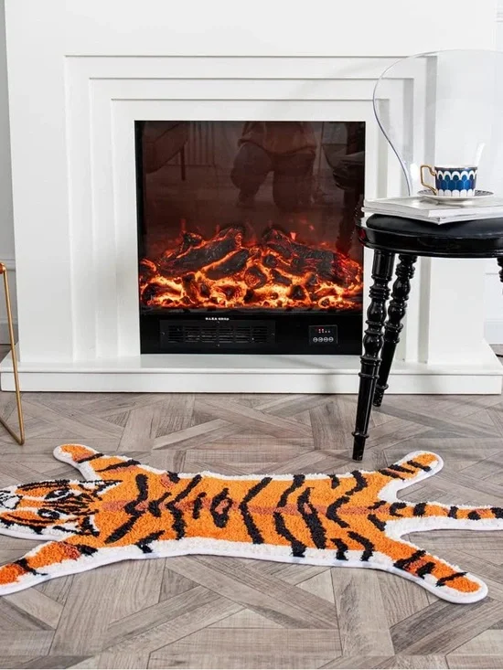 Tiger Print Rug - Picture 6 of 8